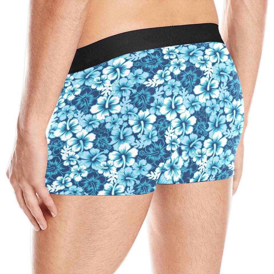 Hibiscus Pattern Print Design 03 Men's All Over Print Boxer Briefs Men's Underwear