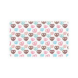 Pretzels Pattern Print Design 04 Doormat