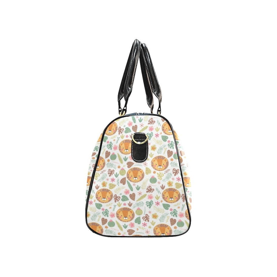 Lion Pattern Print Design 04 Travel Bag
