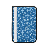 Airplane pattern in the sky Car Seat Belt Cover