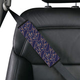 Eggplant Pattern Print Design 04 Car Seat Belt Cover