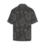 Pizza pattern Men's All Over Print Hawaiian Shirt