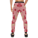 Cake cherry pattern Unisex Casual Sweatpants