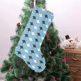 Stingray Pattern Print Design 03 Christmas Stocking