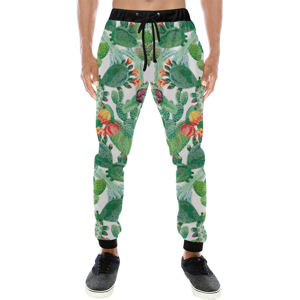 Cactus design pattern copy Unisex Casual Sweatpants