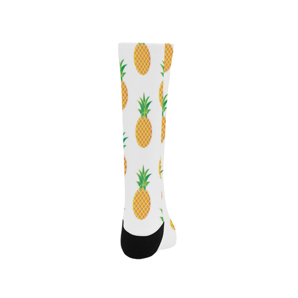 Pineapples pattern Crew Socks