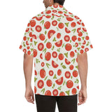 Tomato pattern Men's All Over Print Hawaiian Shirt