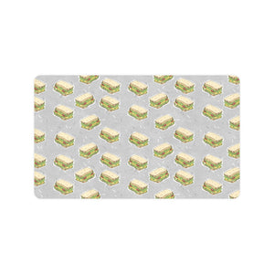 Sandwich Pattern Print Design 05 Doormat