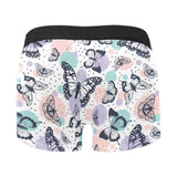 Butterfly pattern Men's All Over Print Boxer Briefs Men's Underwear