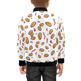 peanuts pattern background Kids' Boys' Girls' Bomber Jacket
