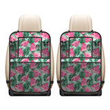 Watermelons tropical palm leaves pattern Car Seat Back Organizer