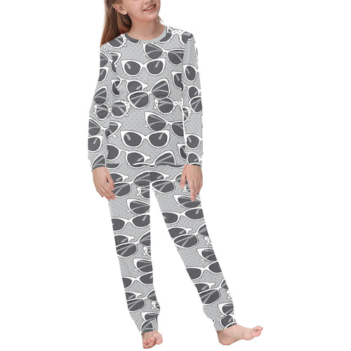 Sun Glasses Pattern Print Design 04 Kids' Boys' Girls' All Over Print Pajama Set