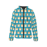 Guinea Pig Pattern Print Design 03 Women's Padded Hooded Jacket