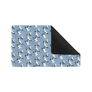 Seagull Pattern Print Design 04 Doormat