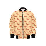 Sausage Pattern Print Design 03 Kids' Boys' Girls' Bomber Jacket