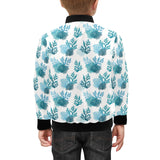 Coral Reef Pattern Print Design 04 Kids' Boys' Girls' Bomber Jacket