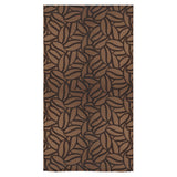 coffee bean pattern Bath Towel