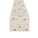 Jack Russel Pattern Print Design 02 Table Runner