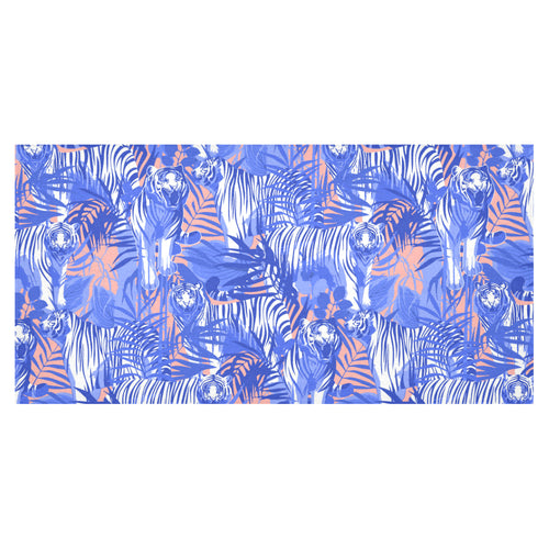 white bengal tigers pattern Tablecloth