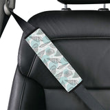 Shell polynesian tribal Car Seat Belt Cover