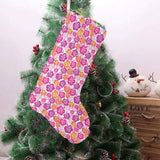 Hibiscus Pattern Print Design 01 Christmas Stocking