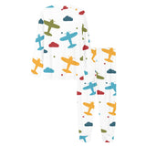 Airplane star cloud colorful Women's All Over Print Pajama Set