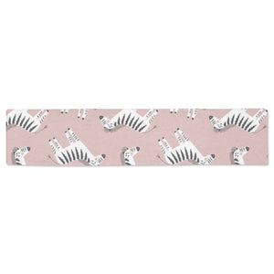 Cute zebra pattern Table Runner