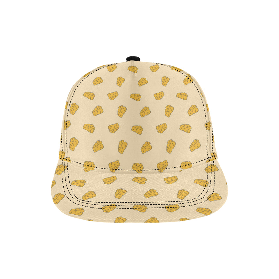 Cheese pattern All Over Print Snapback Cap