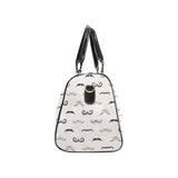 Mustache Beard Pattern Print Design 05 Travel Bag
