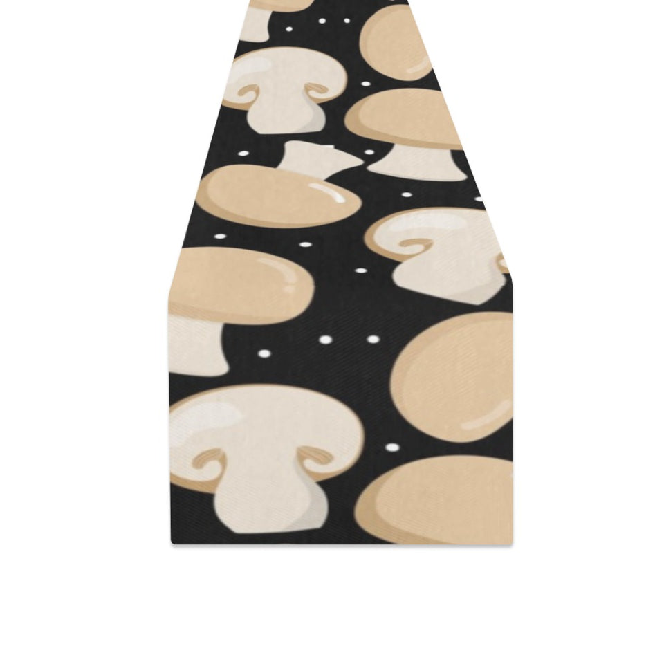 Champignon mushroom pattern Table Runner
