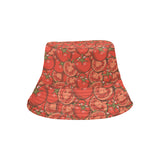 Red Tomato Pattern Unisex Bucket Hat