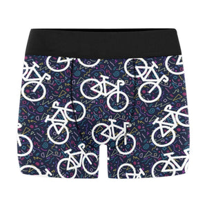 Bicycle Pattern Print Design 03 Men's All Over Print Boxer Briefs Men's Underwear