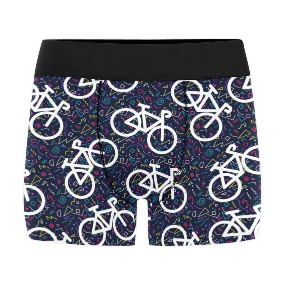 Bicycle Pattern Print Design 03 Men's All Over Print Boxer Briefs Men's Underwear