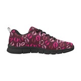 Lips Pattern Print Design 03 Men's Breathable Sneakers ( Model 055)
