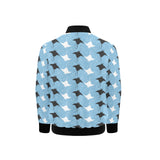 Stingray Pattern Print Design 03 Kids' Boys' Girls' Bomber Jacket