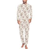 Tea pots Pattern Print Design 03 Men's All Over Print Pajama