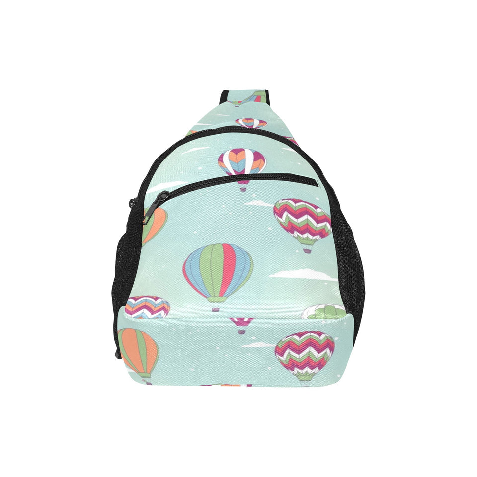 Hot Air Balloon design Pattern All Over Print Chest Bag