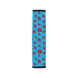 Ladybug Pattern Print Design 02 Car Seat Belt Cover