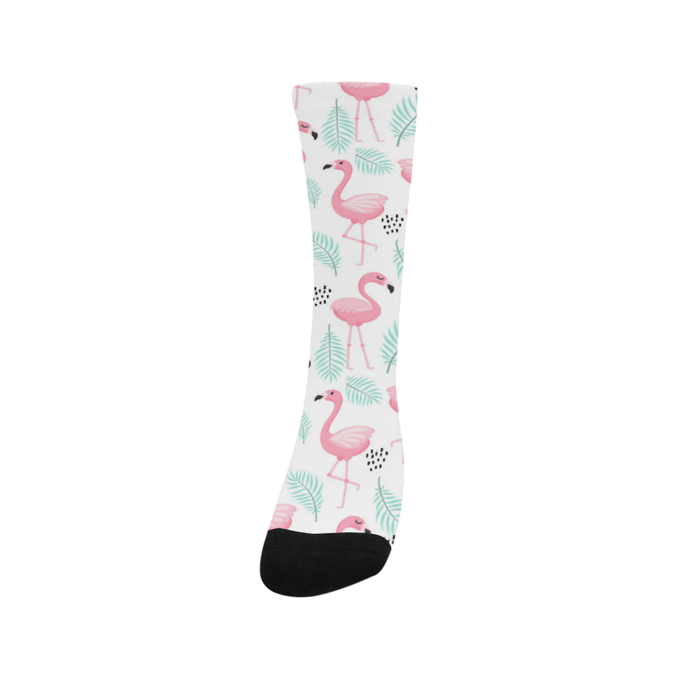 Cute flamingo pattern Crew Socks