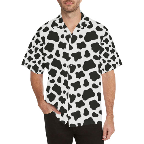 Cow skin pattern Men's All Over Print Hawaiian Shirt