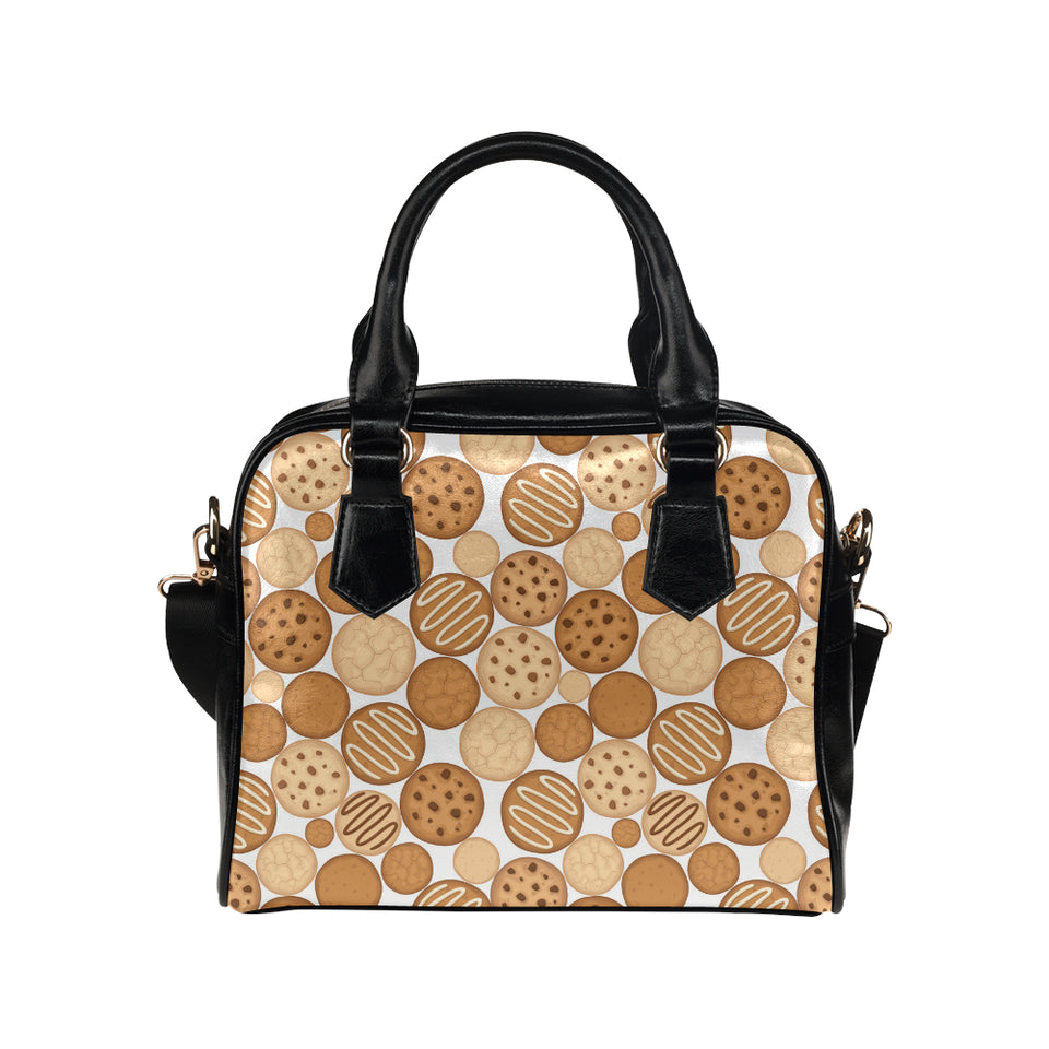 Various cookie pattern Shoulder Handbag
