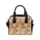 Various cookie pattern Shoulder Handbag