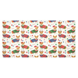 Corgi Christmas Pattern Tablecloth