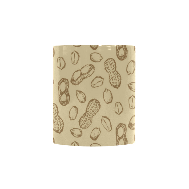 hand drawn peanuts pattern Morphing Mug Heat Changing Mug