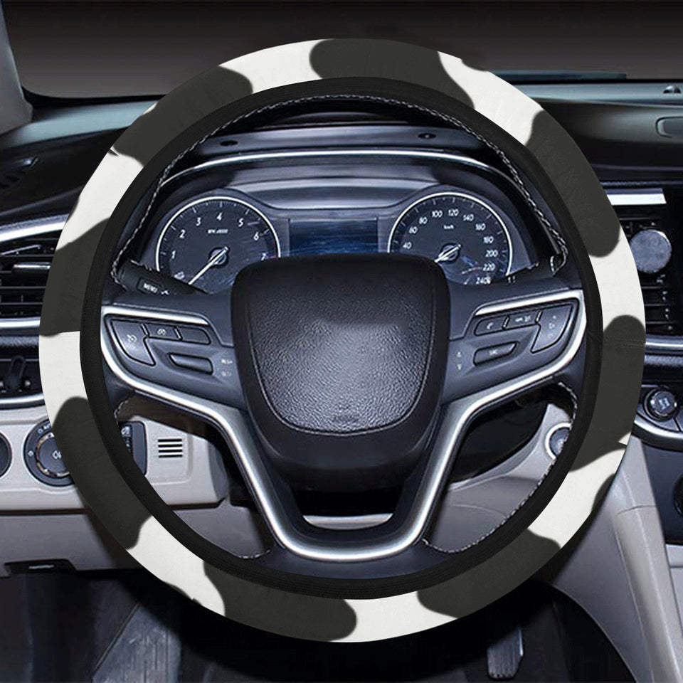 Cow skin pattern Car Steering Wheel Cover
