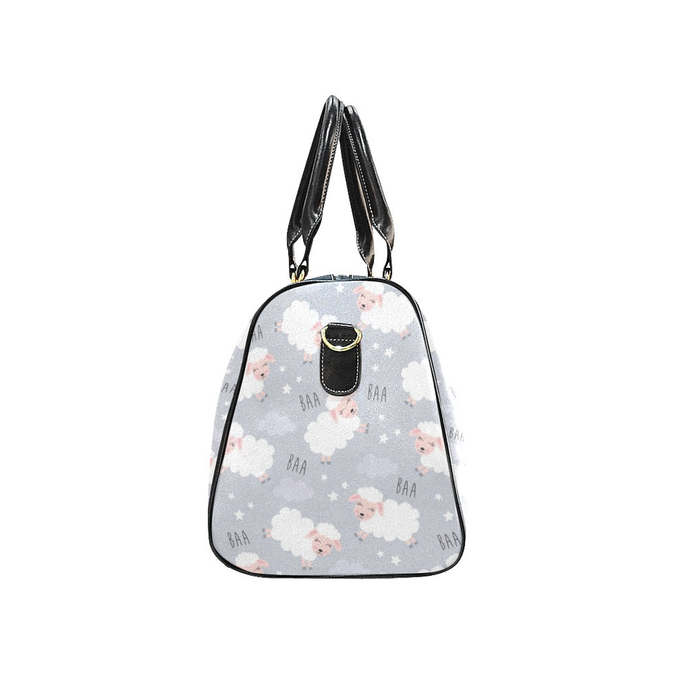 Sweet dreams sheep pattern Travel Bag