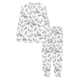 Pigeon Pattern Print Design 05 Men's All Over Print Pajama