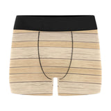Wood Printed Pattern Print Design 01 Men's All Over Print Boxer Briefs Men's Underwear