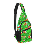 Clown Fish Pattern Print Design 01 All Over Print Chest Bag