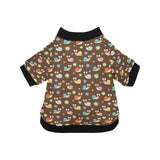 Snail Pattern Print Design 03 All Over Print Pet Dog Round Neck Fuzzy Shirt
